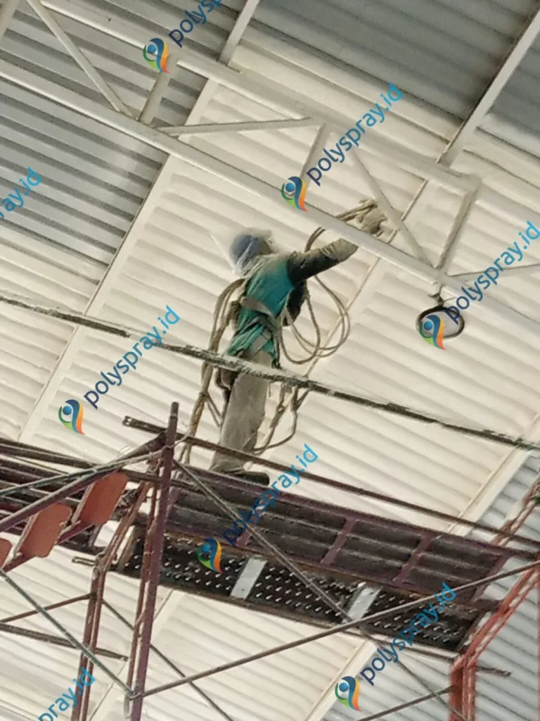 Peredam Panas Pu Foam Atap Metal